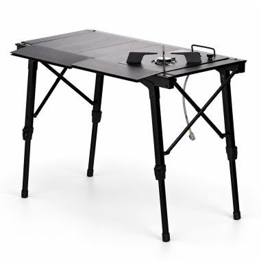 Table de camping pliable