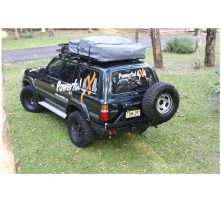 Galerie de toit pour tente de toit en acier destinée aux 4x4 et utilitaires