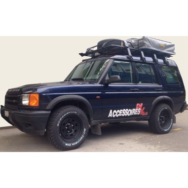 Galerie de toit en acier pour véhicule équipé de gouttière