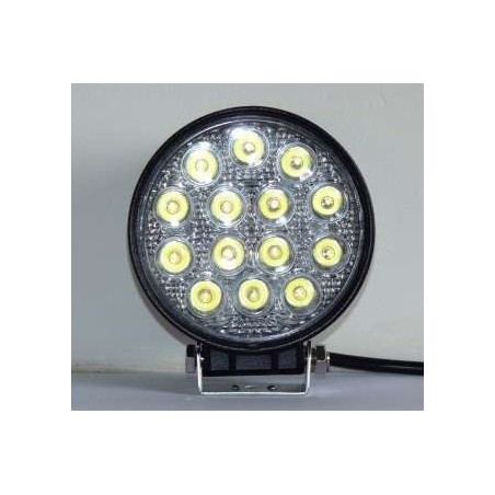 Phare de travail rond 42 W 14led