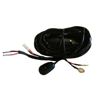 Câblage électrique pour deux barres à leds