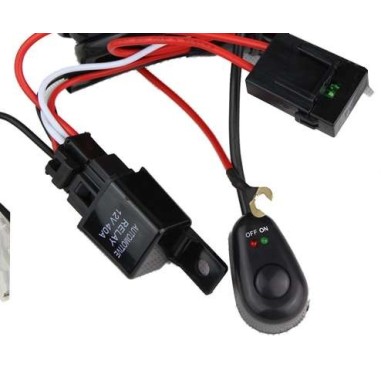 Câblage électrique pour 1 barre à leds