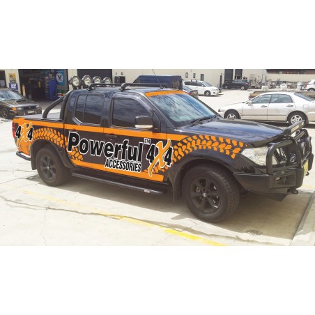 NISSAN NAVARA D40 +15 Marche pied acier Rock Armor