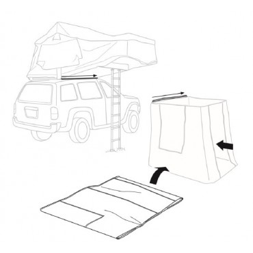 Spare parts for Swisskings Tundra Taiga roof tents