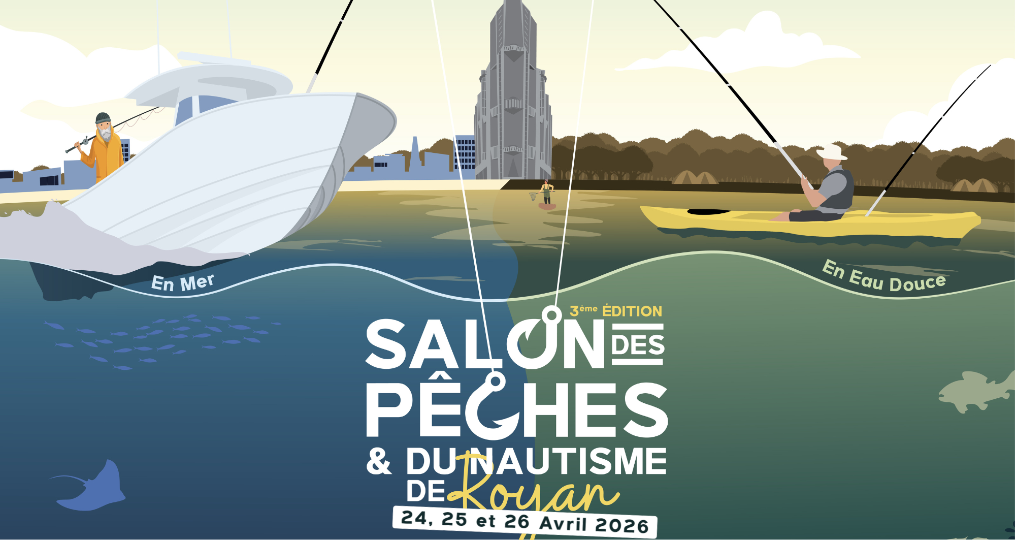 Swisskings au Salon des Pêches de Royan 2026 le 24,25 et 26 Avril 2026